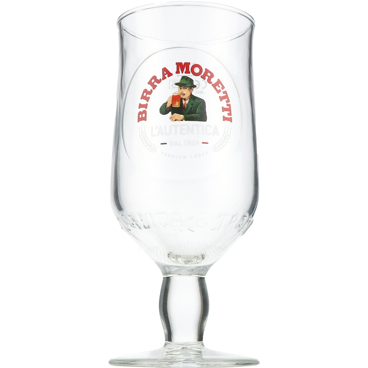 Birra Moretti Voetglas 25 cl