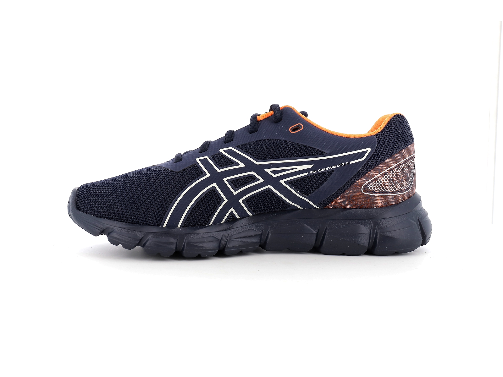Asics-GEL QUANTUM LYTE II Matières combinées Bleu-Orange