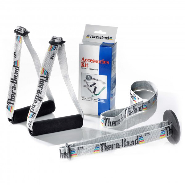 TheraBand - Accessories Set (2 Grips, 1 Door Anchor, 1 Assist)