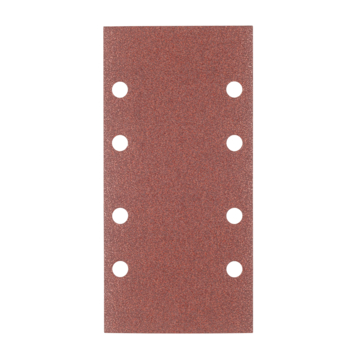 Irwin schuurvel 190 x 93 mm K80/K120/K240 zelfhechtend, met perforatie voor Bosch, Skil, Gamma, Makita, Metabo, 5 stuks.