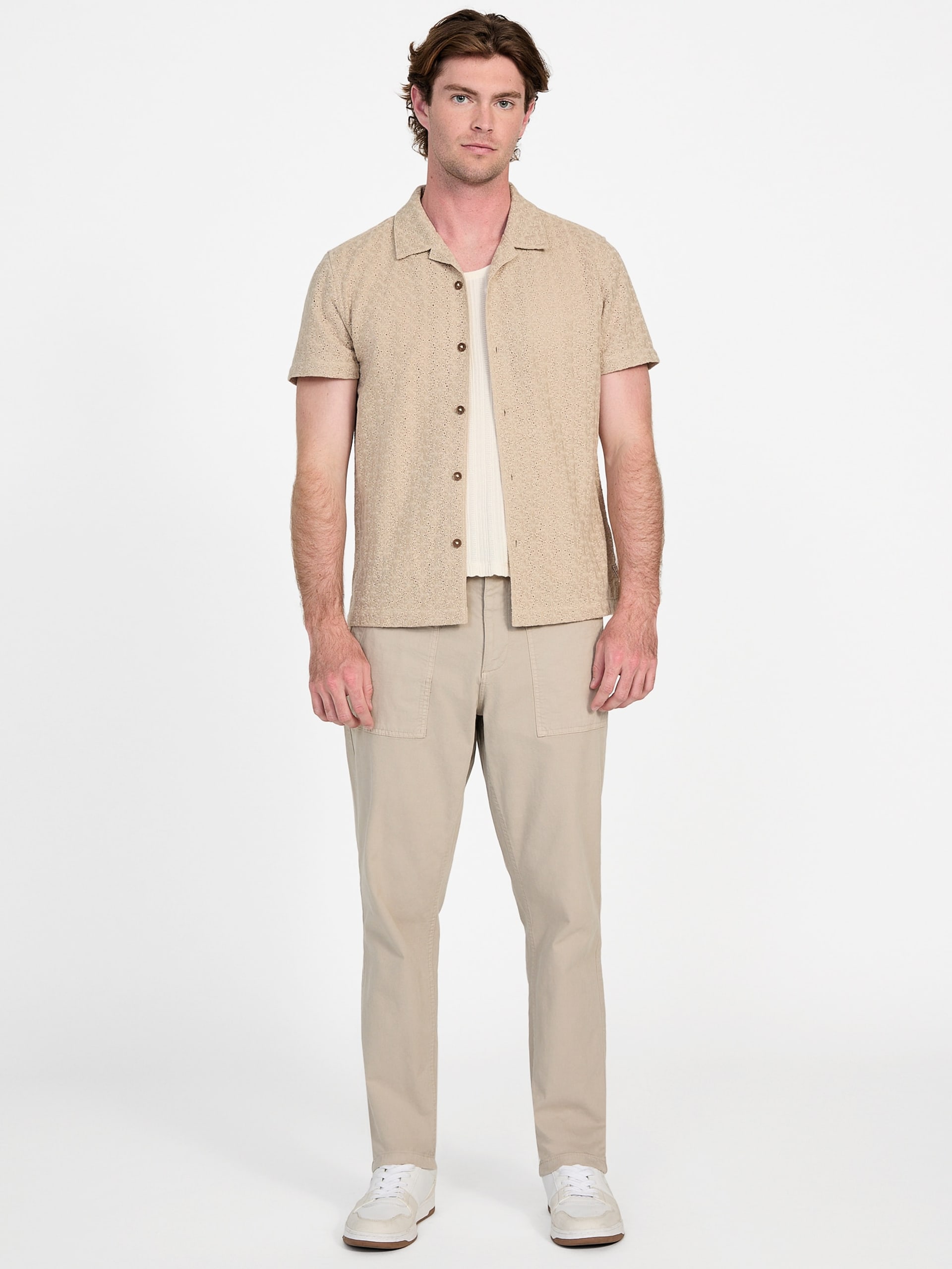 Camisa de crochê Wesley Resort