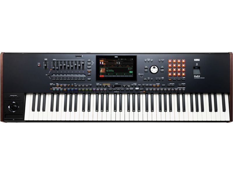 Korg Keyboard Pa5X 76 International Keyboard mit 76 Tasten aus der Arranger-Serie