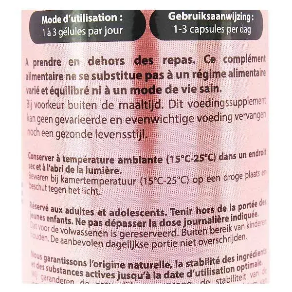 Vit'all+ L-Arginine 500mg 60 gélules végétales
