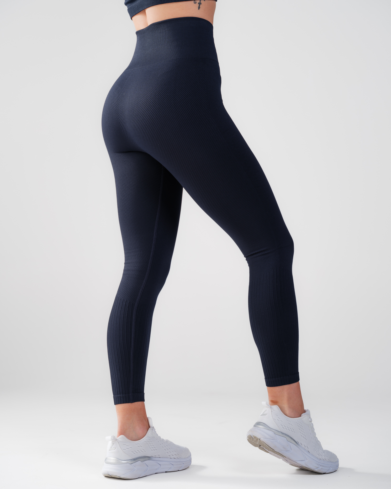 Bumpro Generation Rib Tights Navy