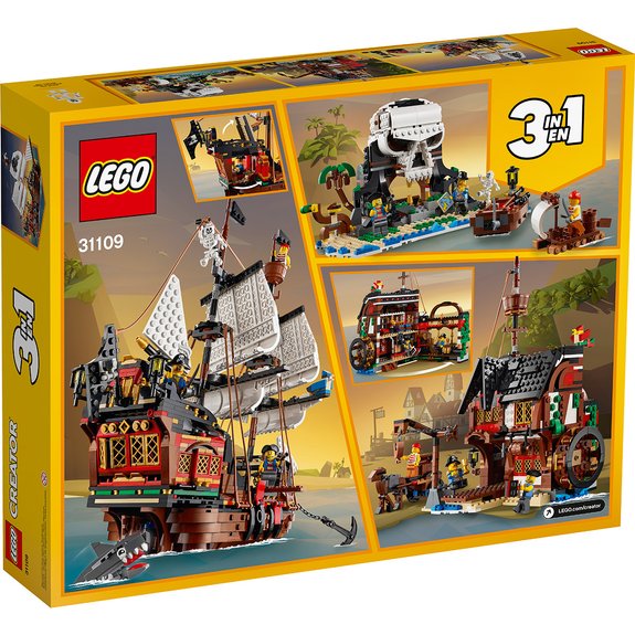 Le bateau pirate LEGO CREATOR 31109