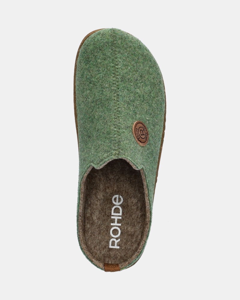 Rohde Foggia D Pantoffels  - groen