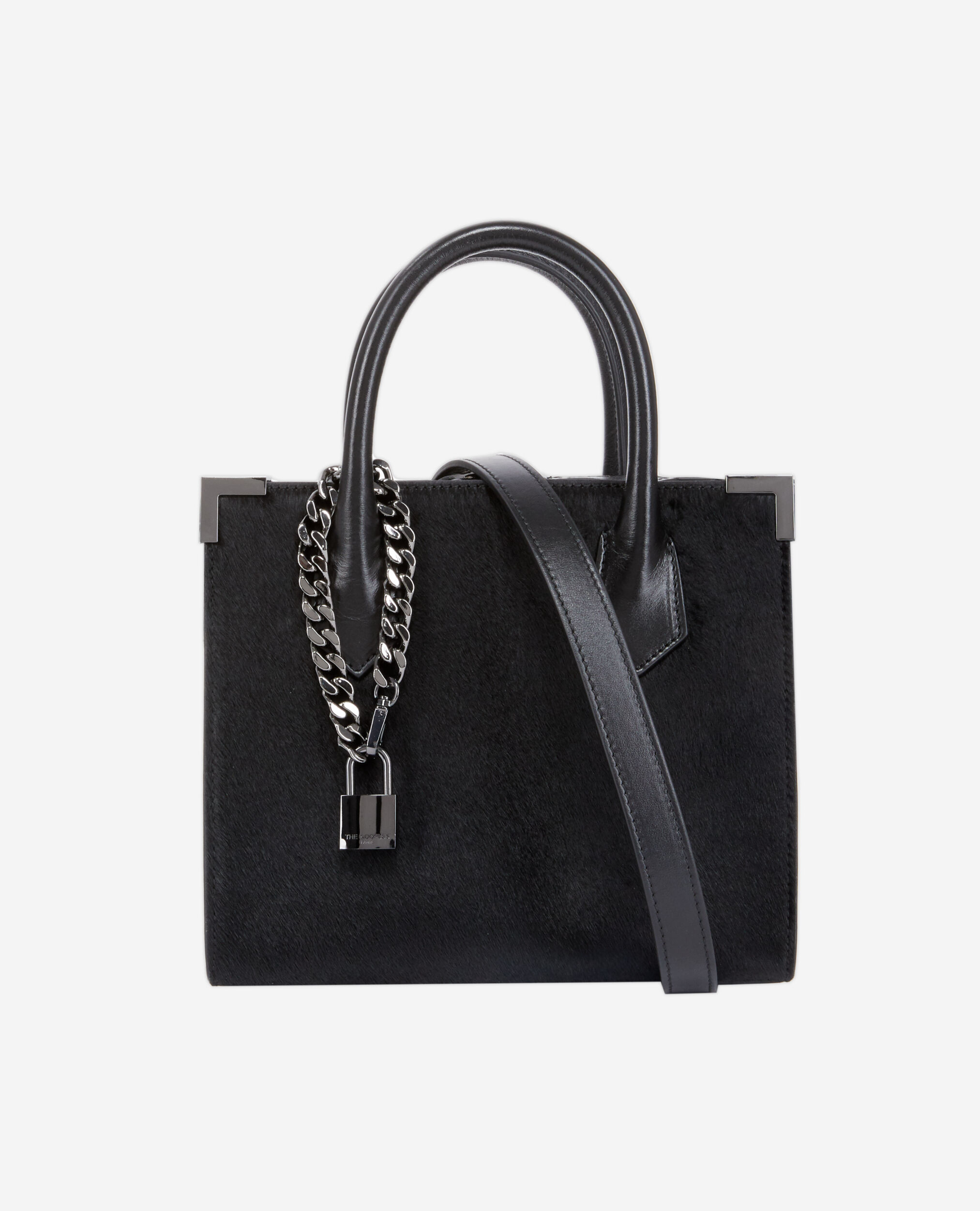 Sac Ming medium en cuir noir