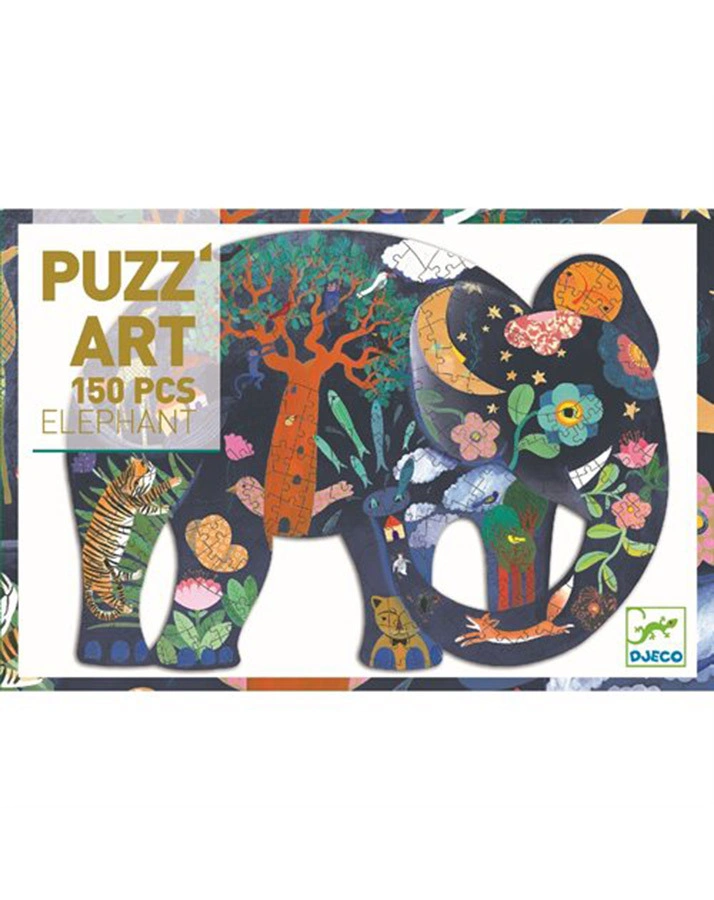 Puzz' Art ELEPHANT 150-teilig in bunt