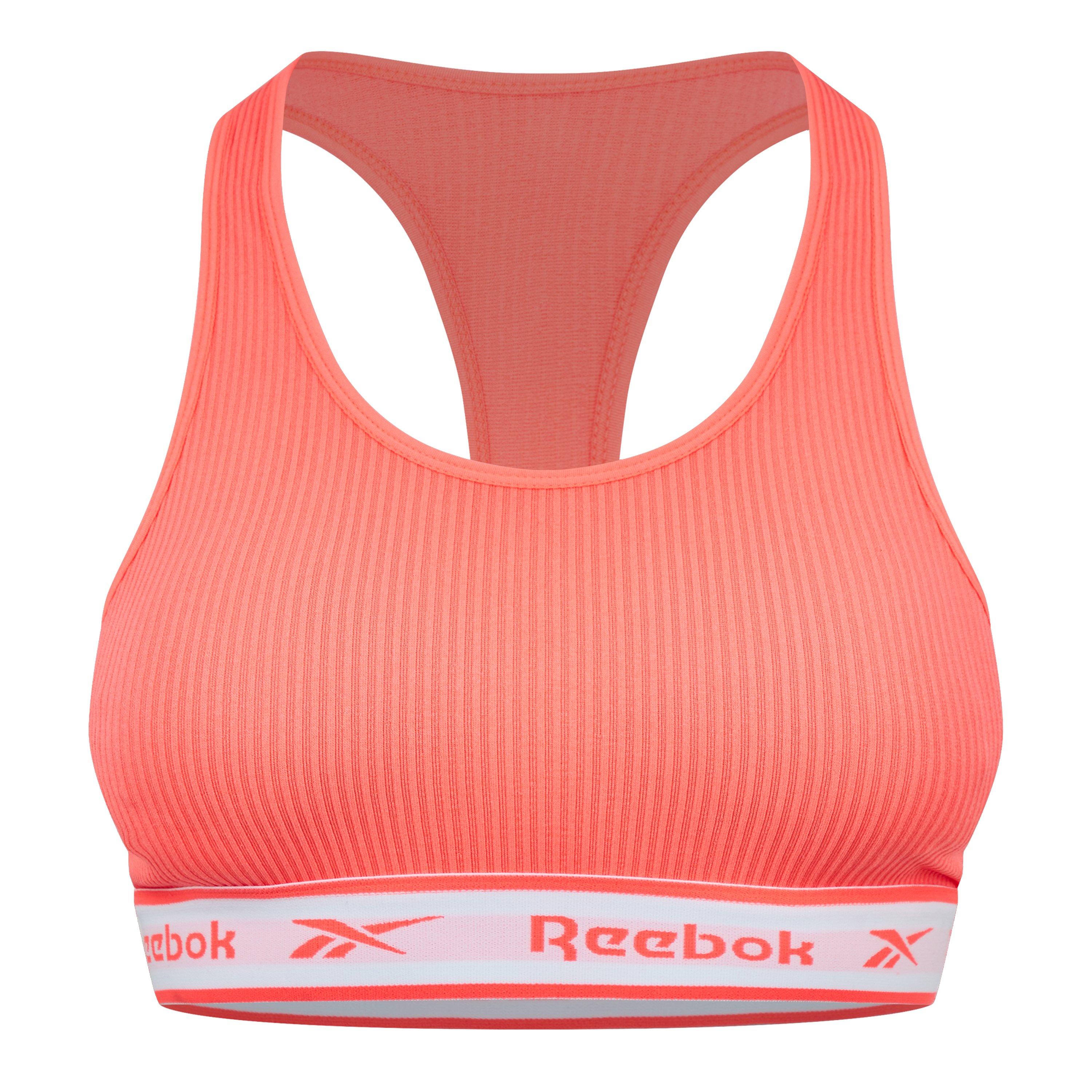 Reebok Angie Seamless Rib Crop Top Womens