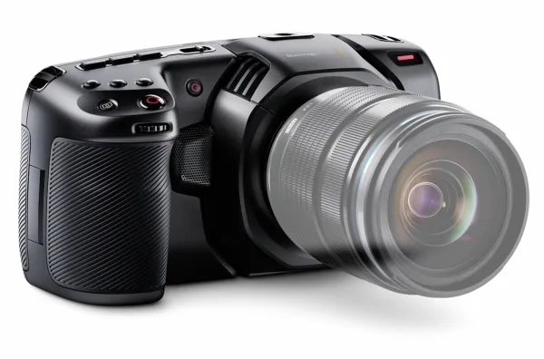 Blackmagic Pocket Cinema Camera 4K - Videokamera - 4K / 60 fps - kun kamerahus - flashkort - Bluetooth