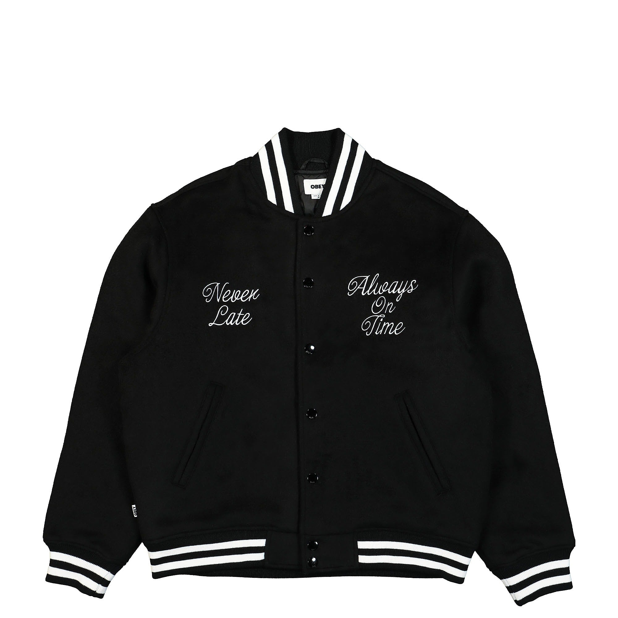 Obey<br>Time Varsity Jacket