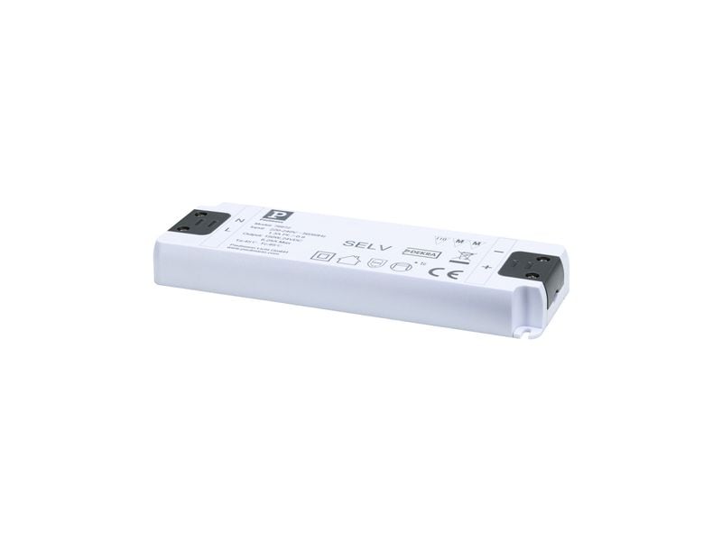 Paulmann Pro Power Supply Zubehör 230/24 V 150 VA Weiss Power Supply für professionelle 24 V ProStrip Silver und Gold