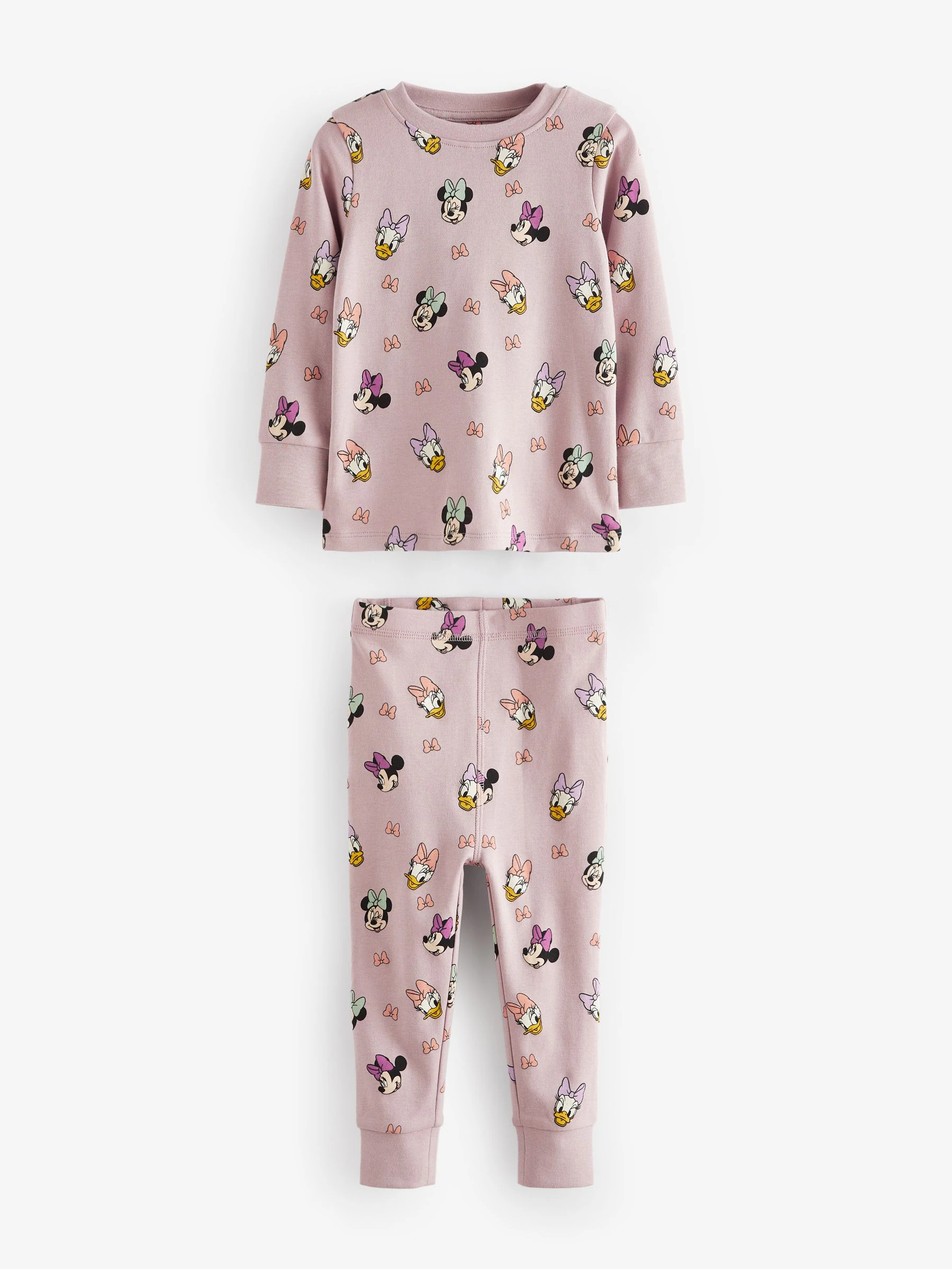 Roze/blauw/wit - Minnie Mouse knusse pyjama's verpakking van 3 (9mnd -12jr)