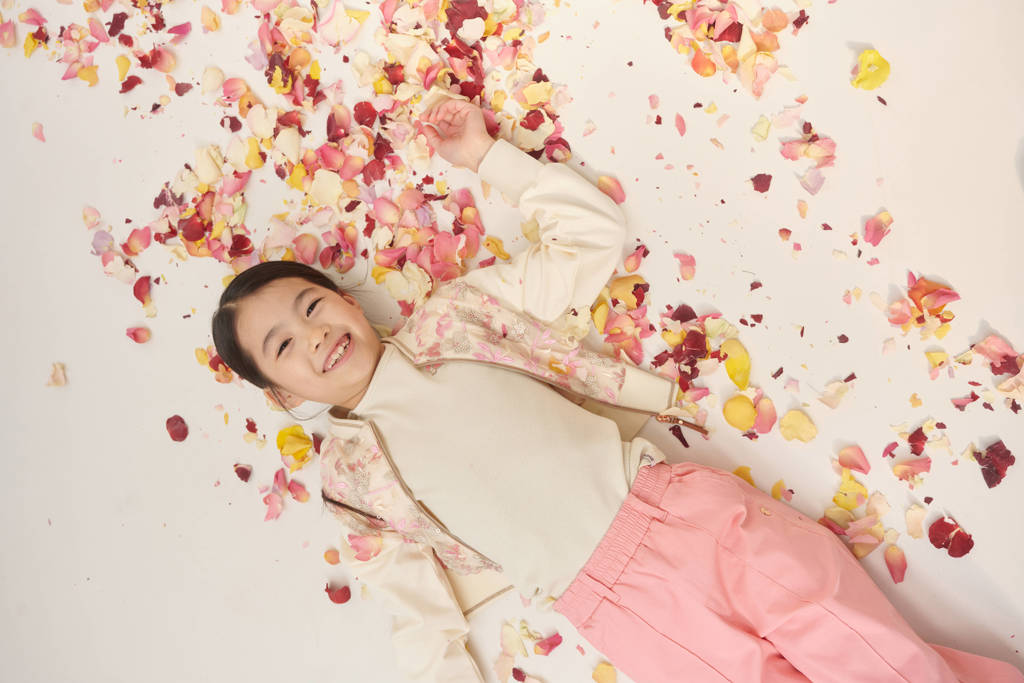 NONO jasje voor binnen roze met pailletten