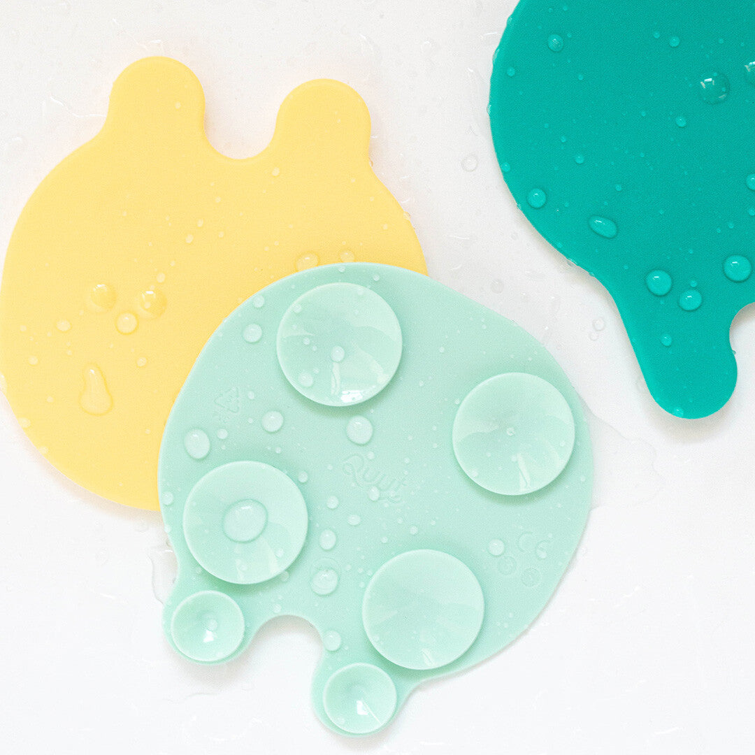 Quut mini badmatjes grippi - minty yellow