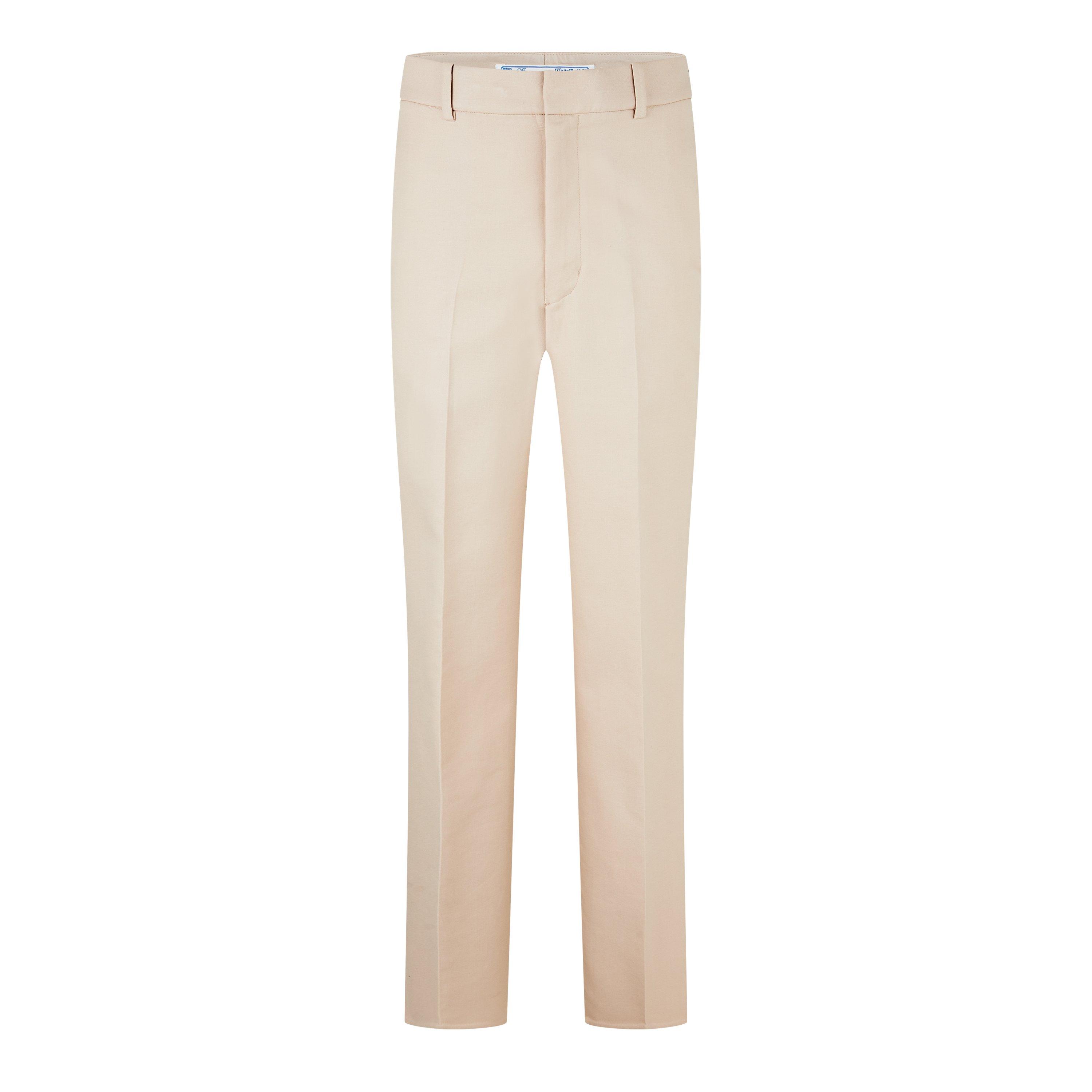 Off White Straight Trousers