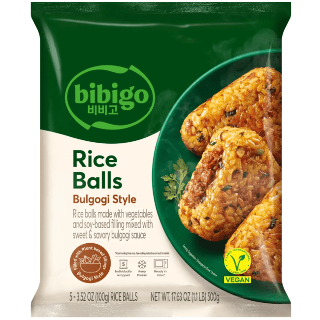 CJ Bibigo Bulgogi Rijstbal (Plantaardig) 500g