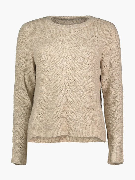 ONLY Strickpullover beige