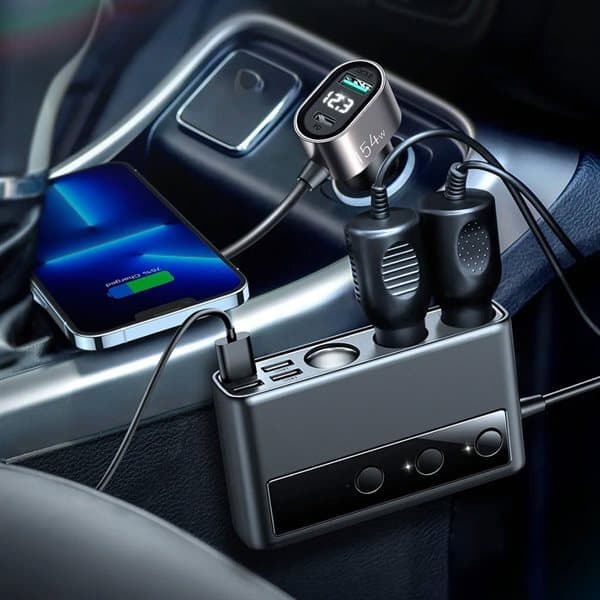 Joyroom 9in1 Laptop-oplader til bilen 154W
