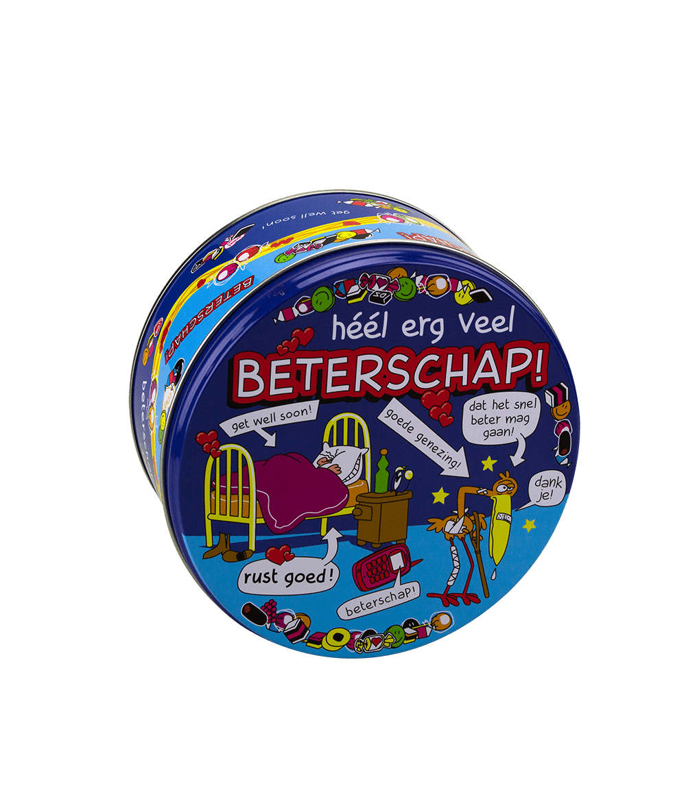 Snoeptrommel Beterschap 14cm