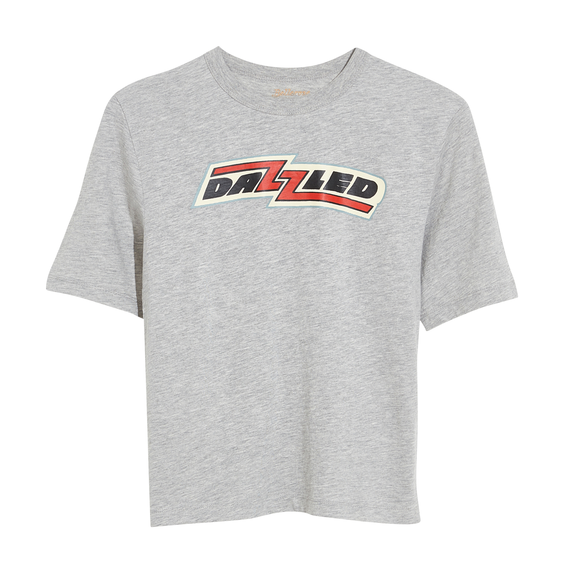 MILOW - Tee-shirt col rond sérigraphié en coton bio | Gris