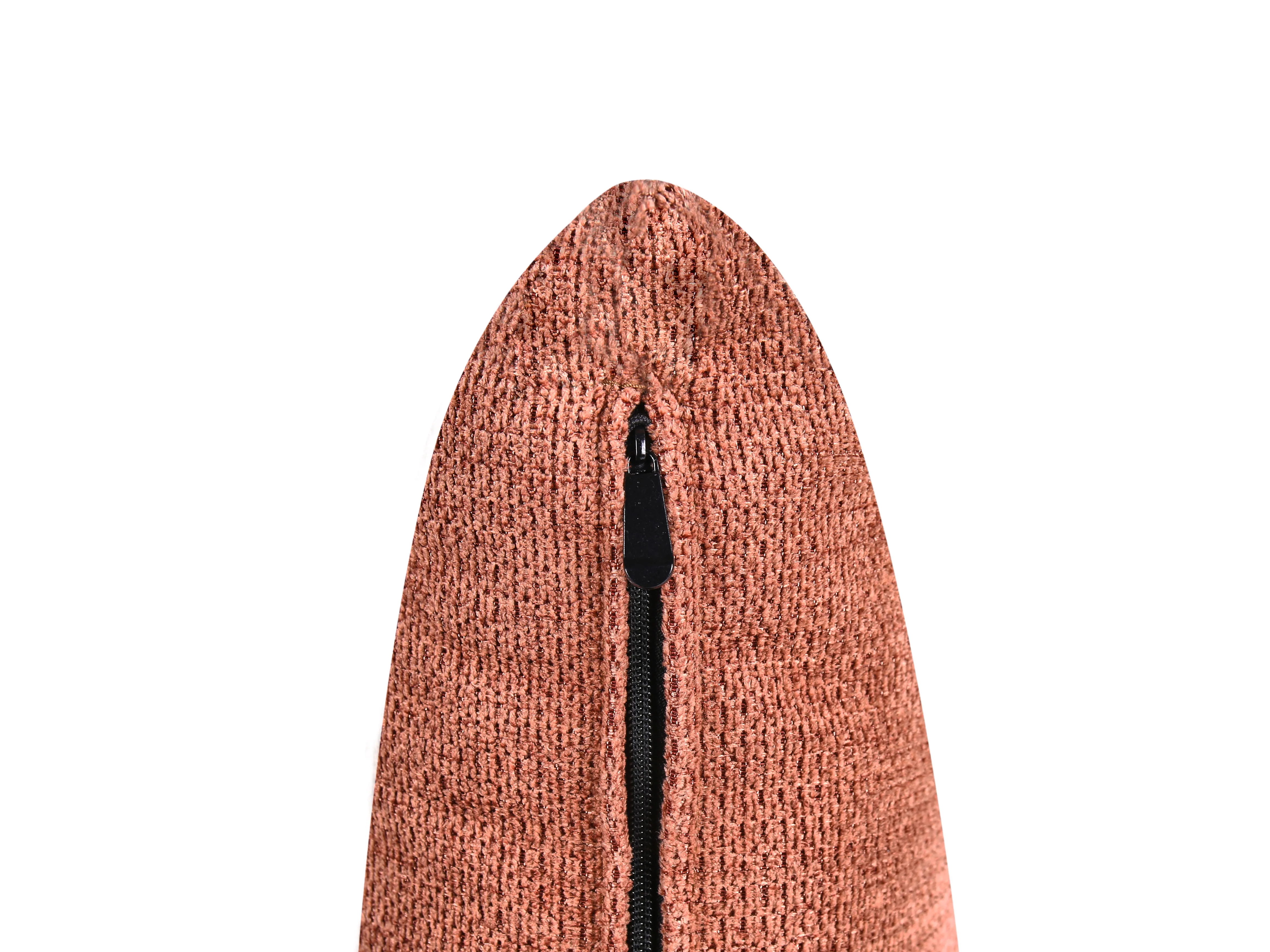 Rechtszijdige chaise longue RIOM Stof Rood