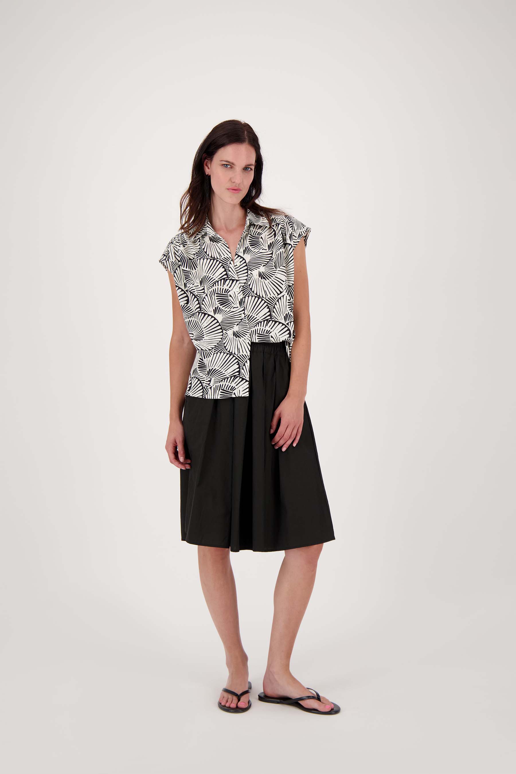 halflange rok wijd