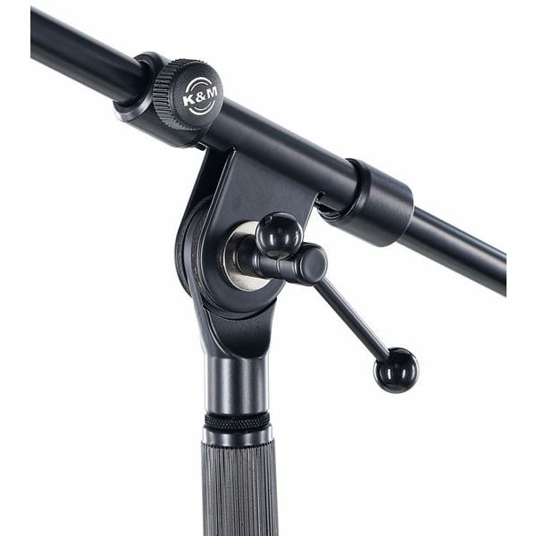 K&M 21021 Overhead-Mikrofonstativ schwarz