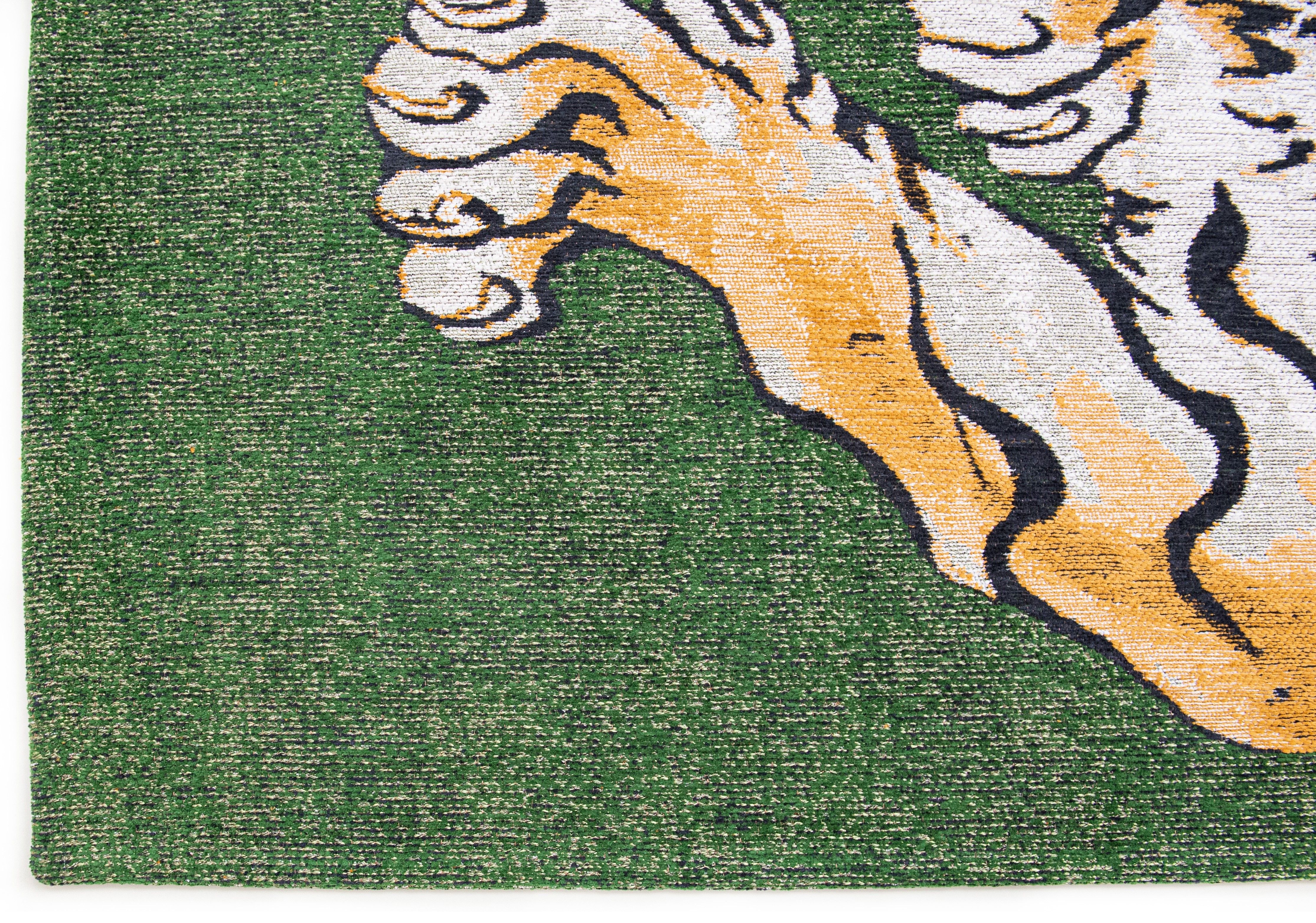 Vloerkleed Green On Fire 9388 Pop  | Louis de Poortere