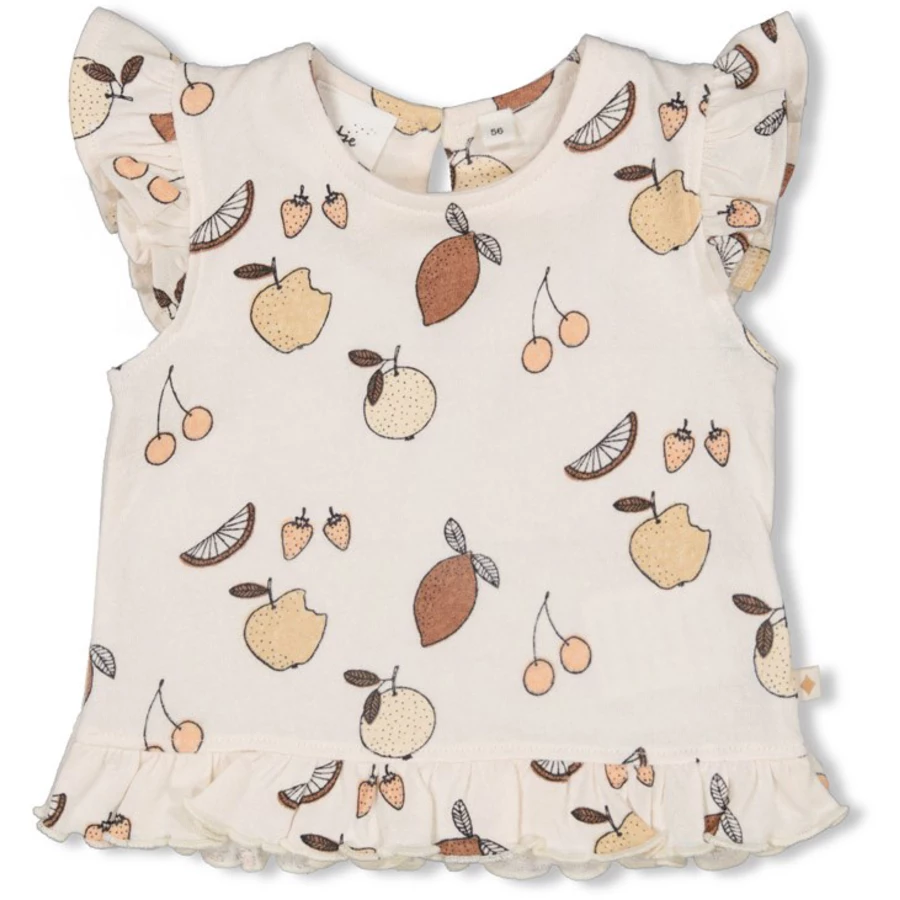 Feetje T-Shirt Cutie Fruity Offwhite