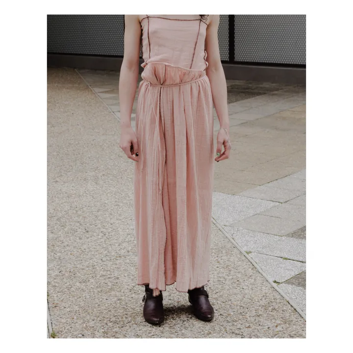 Baserange Jupe Shok Lin Froissé | Rose pâle