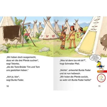 Ravensburger Lenz, Ben bei den Indianern
