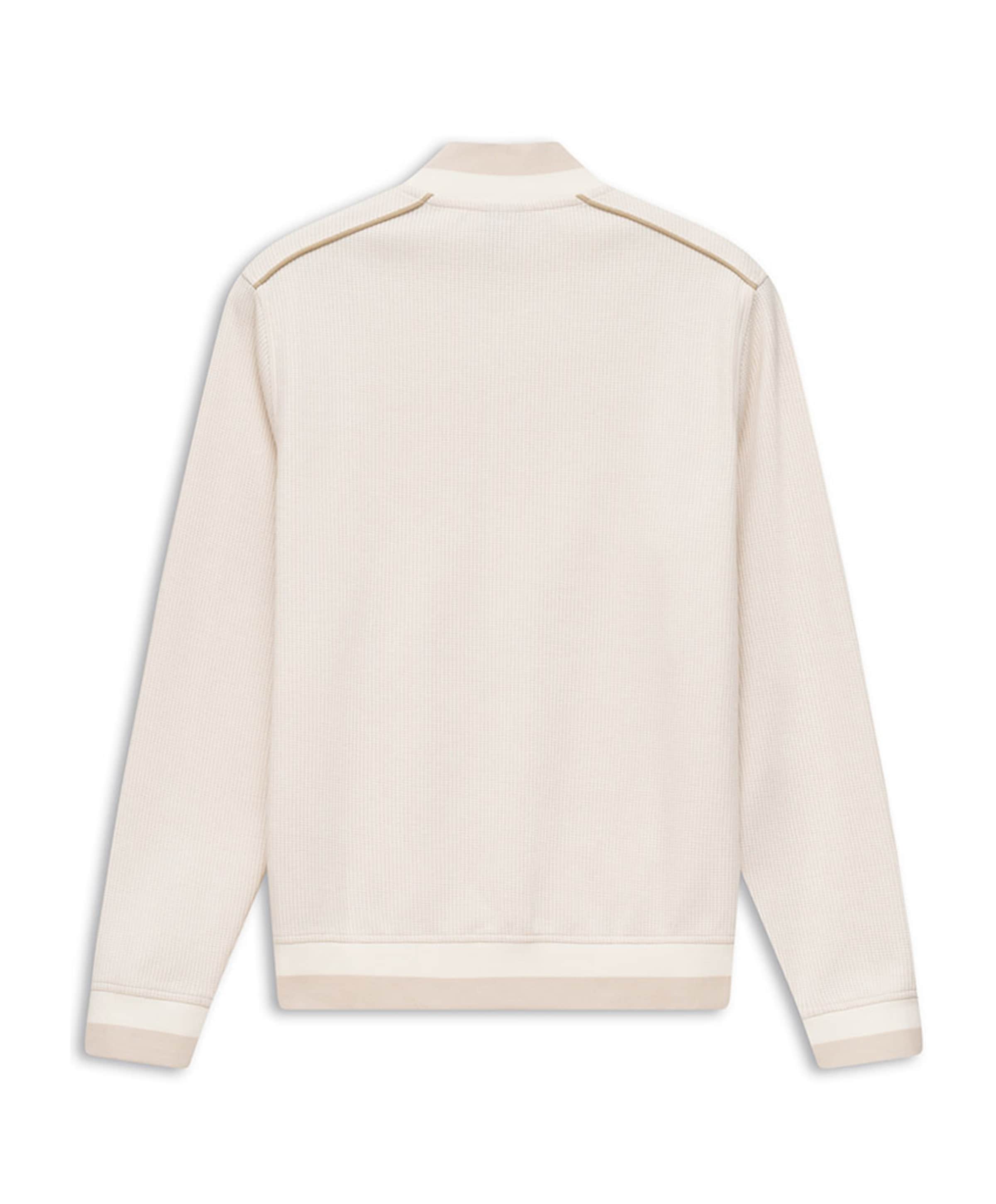 Bugatti Heren vest ecru