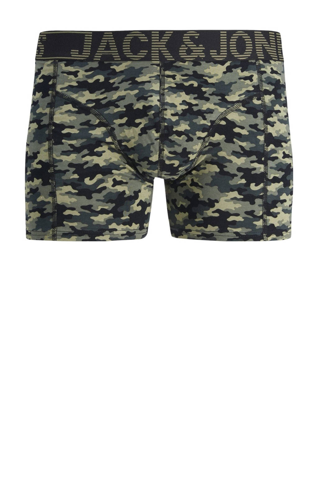 boxershort JACDANNY - set van 3 zwart/groen