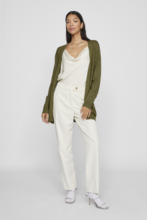 Vila groene dames vest