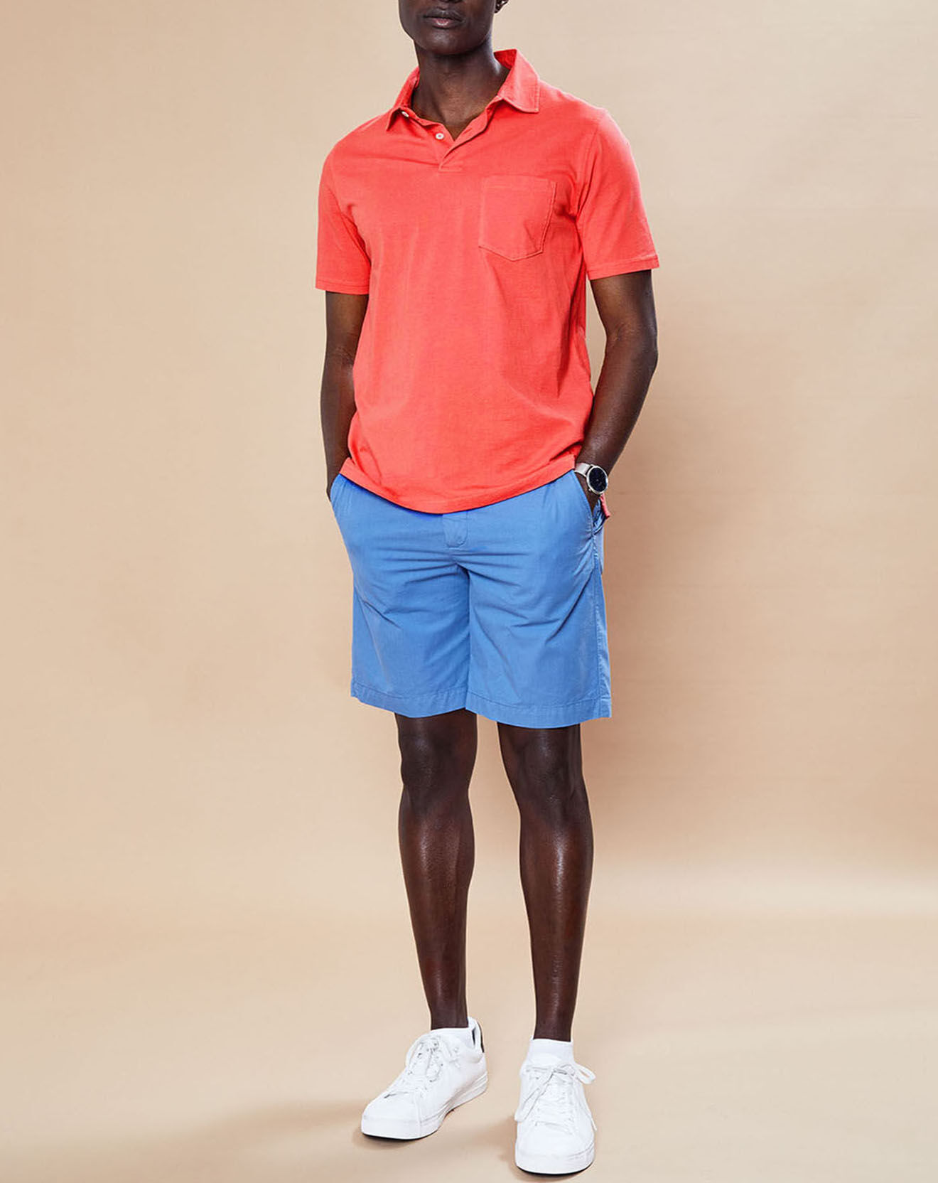 Hartford Polo Jersey Ss rouge