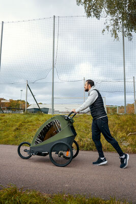 Beemoo Sporty Trail Sykkelvogn, Green