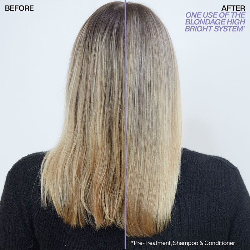 Après-shampooing illuminant pour cheveux blonds Blondage High Bright