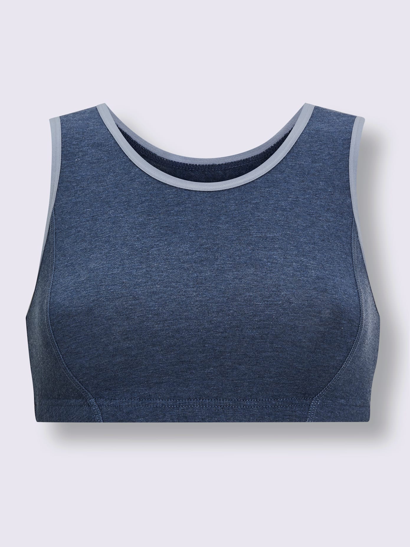 Bustier jersey fin