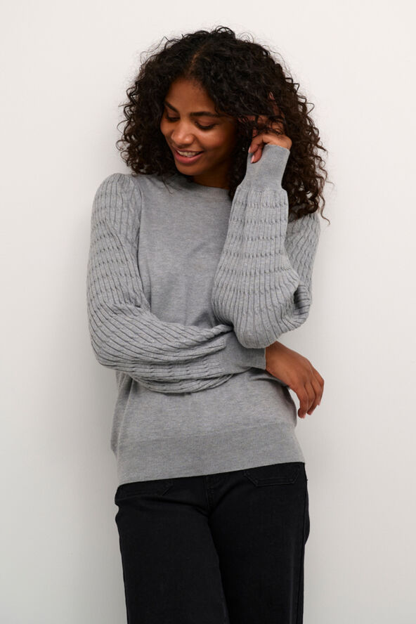 Kaffe KAnanna Pullover Grey melange