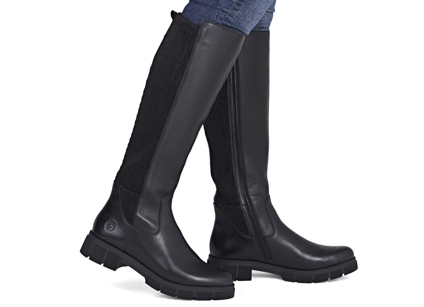 Remonte, klassische Damen-Stiefel, Winterschuhe, Weite G, mit Reißverschluss