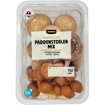 Jumbo Paddenstoelen Mix Aziatische Stijl 150 g