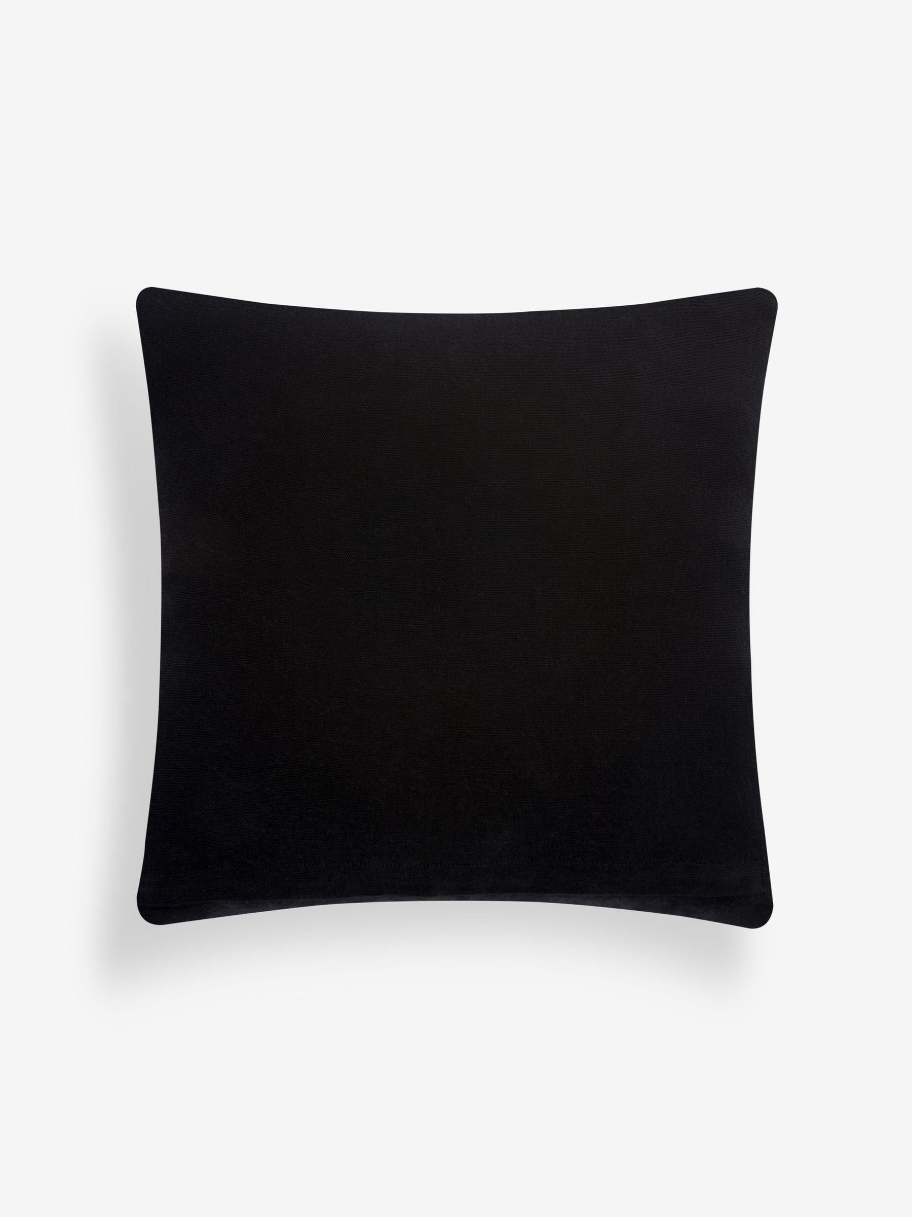 43 x 43cm Popcorn Slogan Stripe Velvet Cushion
