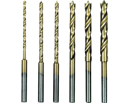 HSS spiraalboorset met centreerpunt Proxxon 1,5 tot 4 mm, 6-delig