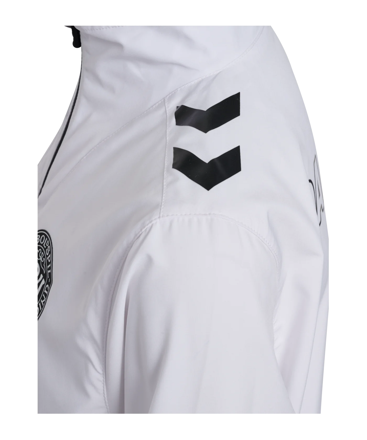 Hummel Dänemark Prematch Jacke 2024 Kids Weiss F9001
