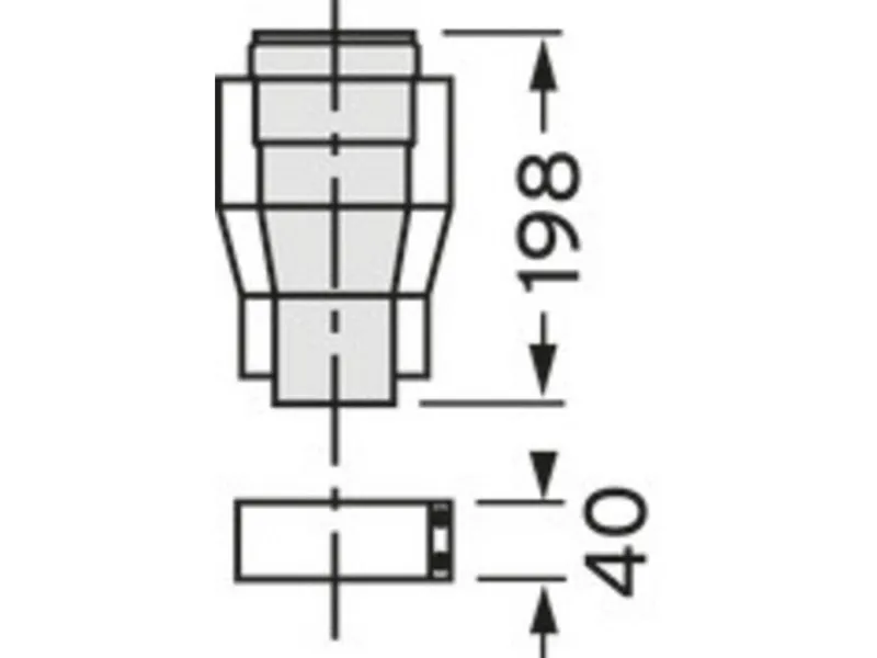 Vaillant 20127397 Tilslutningsstykke
