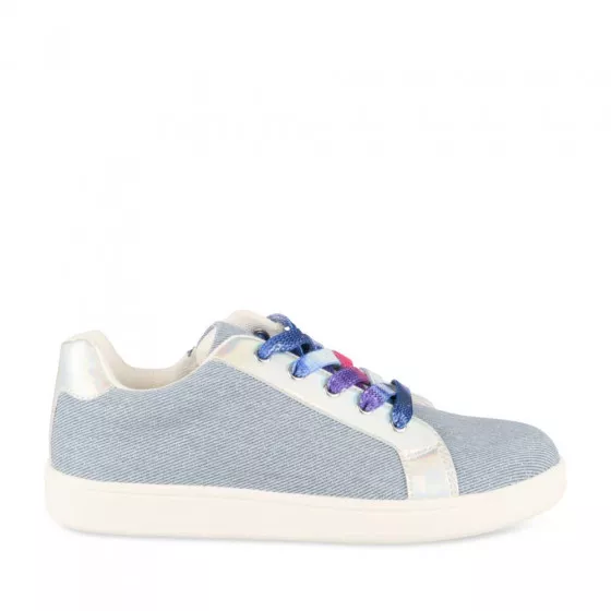 Baskets BLEU LOVELY SKULL
