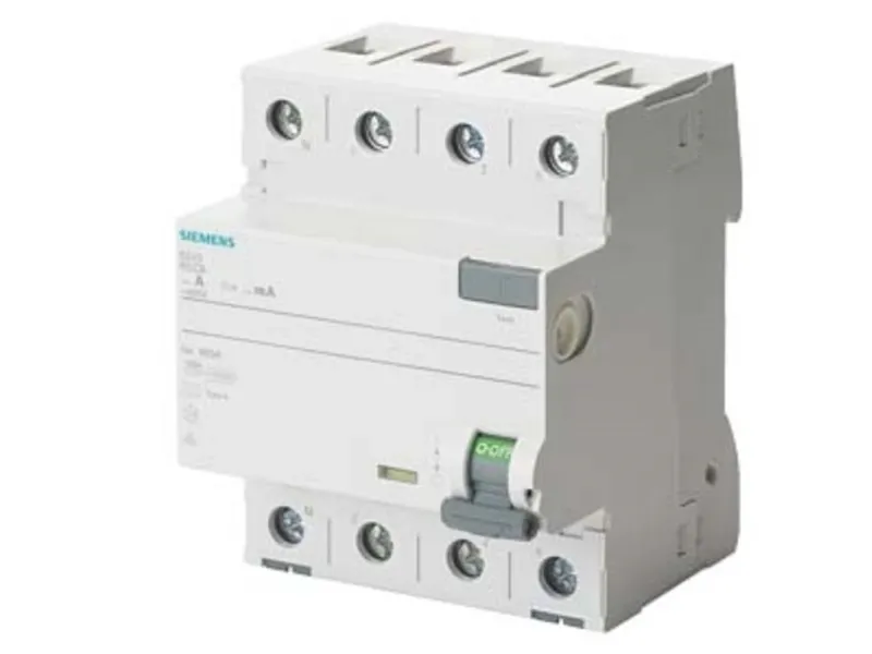 Siemens 5SV36468KL FI-sikkerhedsafbryder A 63 A 0.3 A 400 V