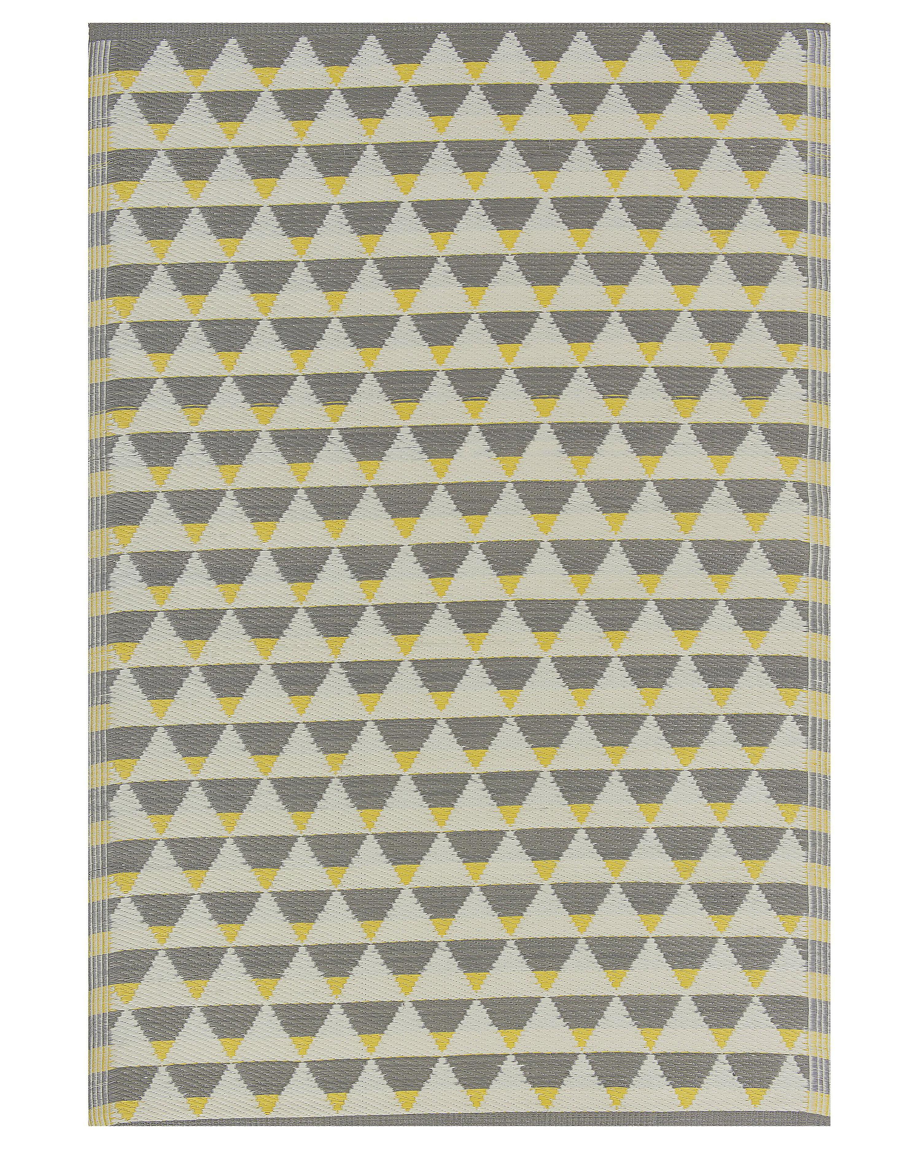 Tuintapijt HISAR Grijs 120 x 180 cm