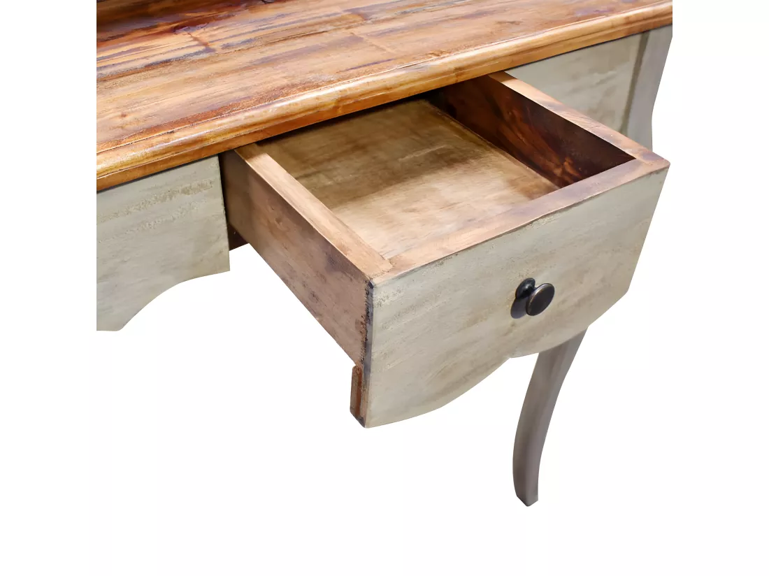 Bureau Bois de récupération massif 80 x 40 x 92 cm